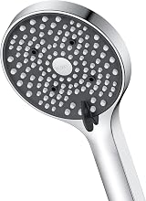 YEAUPE Shower Head 110mm Large High Pressure 6 Modes Chrome