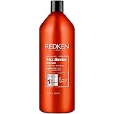 Redken Frizz Dismiss Shampoo For Frizzy Hair - Provides Smoothness & Shine, Weightless Frizz Control, Sulfate-Free
