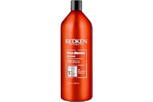 Redken Frizz Dismiss Shampoo For Frizzy Hair - Provides Smoothness & Shine, Weightless Frizz Control, Sulfate-Free
