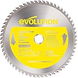 Evolution Power Tools 10BLADESSN Stainless Steel Cutting Saw Blade, 10-Inch x 66-Tooth