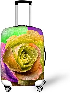 floral print suitcases