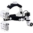 KASHSURG Surgical Headlight Dental Headlamp Wireless Portable Cold LED Light Source Ent Endoscopy (10W)