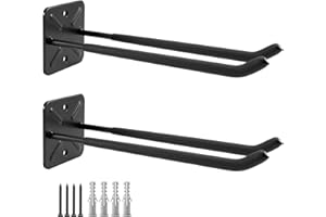 Garage Hooks Heavy Duty Shed Organizer,Wall Mount Tool Organizer Hanger Rack Garage Storage Hooks for Rake, Broom,Power Tools