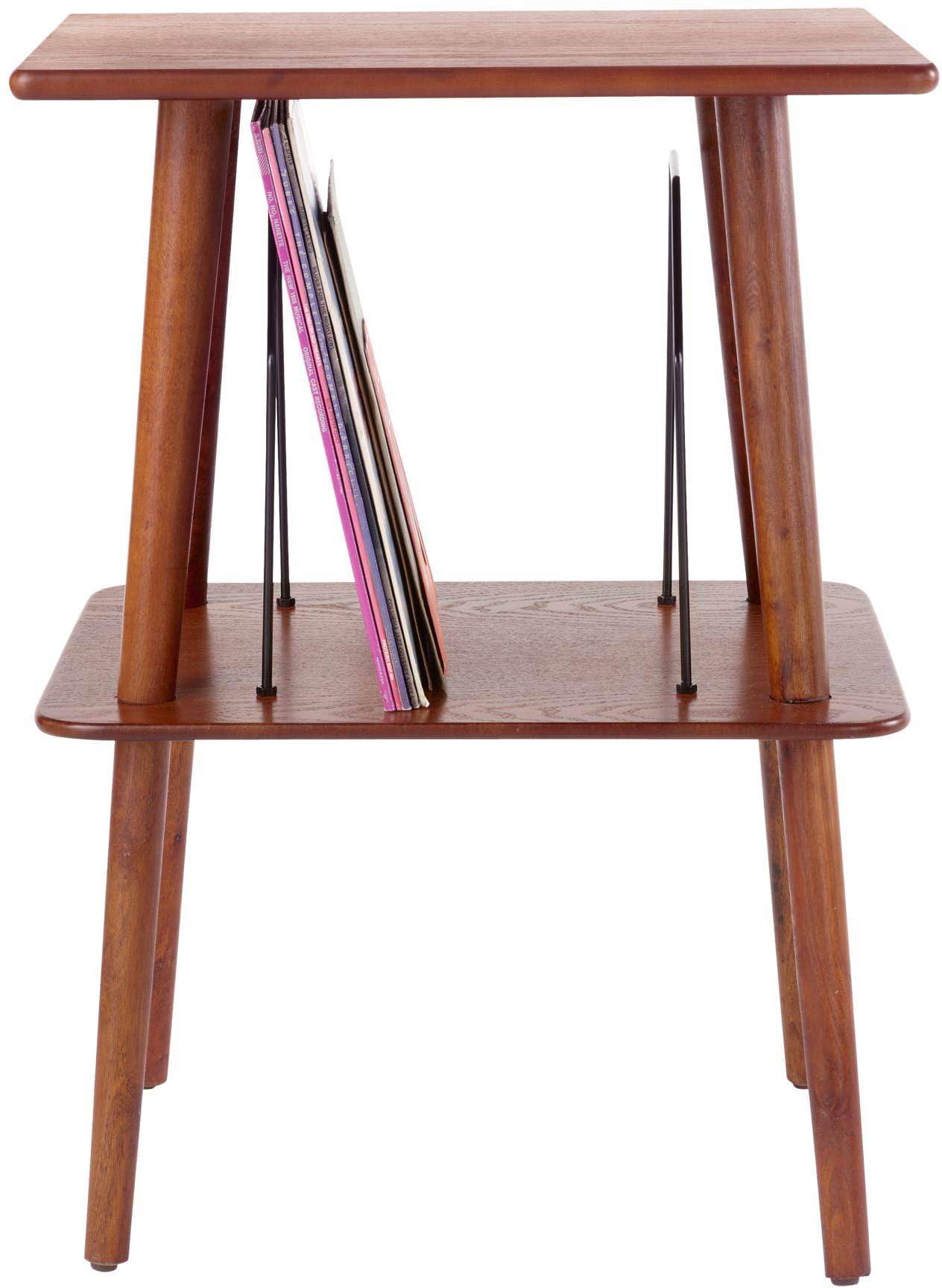 Photo 1 of (PARTIAL SET) Crosley Manchester Record Player Stand, Media Console with Vinyl Storage, Modern Home Organizer, Paprika