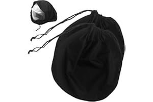 Velarionna 2pcs Motorcycle Helmet Bag, Lightweight Ski Bag Hockey Bags with Drawstring Helmet Storage Carrying Bags for Sport Riding Travel
