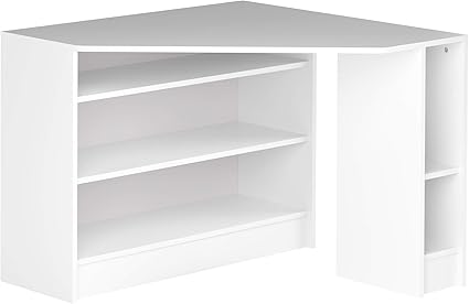 Marque Amazon Movian Cabriel Bureau D Angle 94 X 94 X 74 1 Cm Longueur X Profondeur X Hauteur Blanc Amazon Fr Cuisine Maison