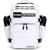 WOLFpak 35L Athletic Gym Backpack - Durable 1000D Waterproof Oxford Material with MOLLE Webbing, Laptop Pocket