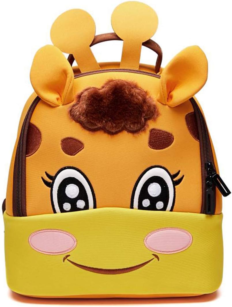 Toddler Kids Backpack Child Cute Zoo Sidekick bag Preschool Cartoon 3D Embroidery backpack boys