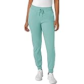 Wink Scrubs for Women, Boundless, Joggers Pants with Drawstring and 6 Pockets, Turquoise, XL