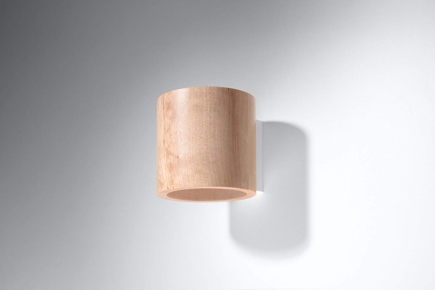 SOLLUX lighting Orbis Downlight Wall Light with Cylindrical Shade, Wall Light Living Room Dining Room Lamp - Image 3