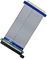 PCI-E PCI Express 16X Riser Card Extender Flex Flexible Extension Cable for 1U 2U Small Case