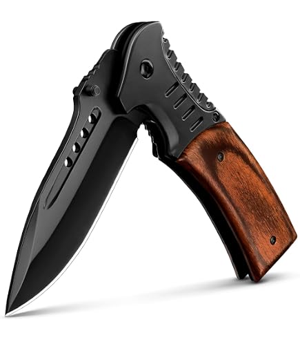 Amazon.com: Native American Indian Collection Assisted Knife Black