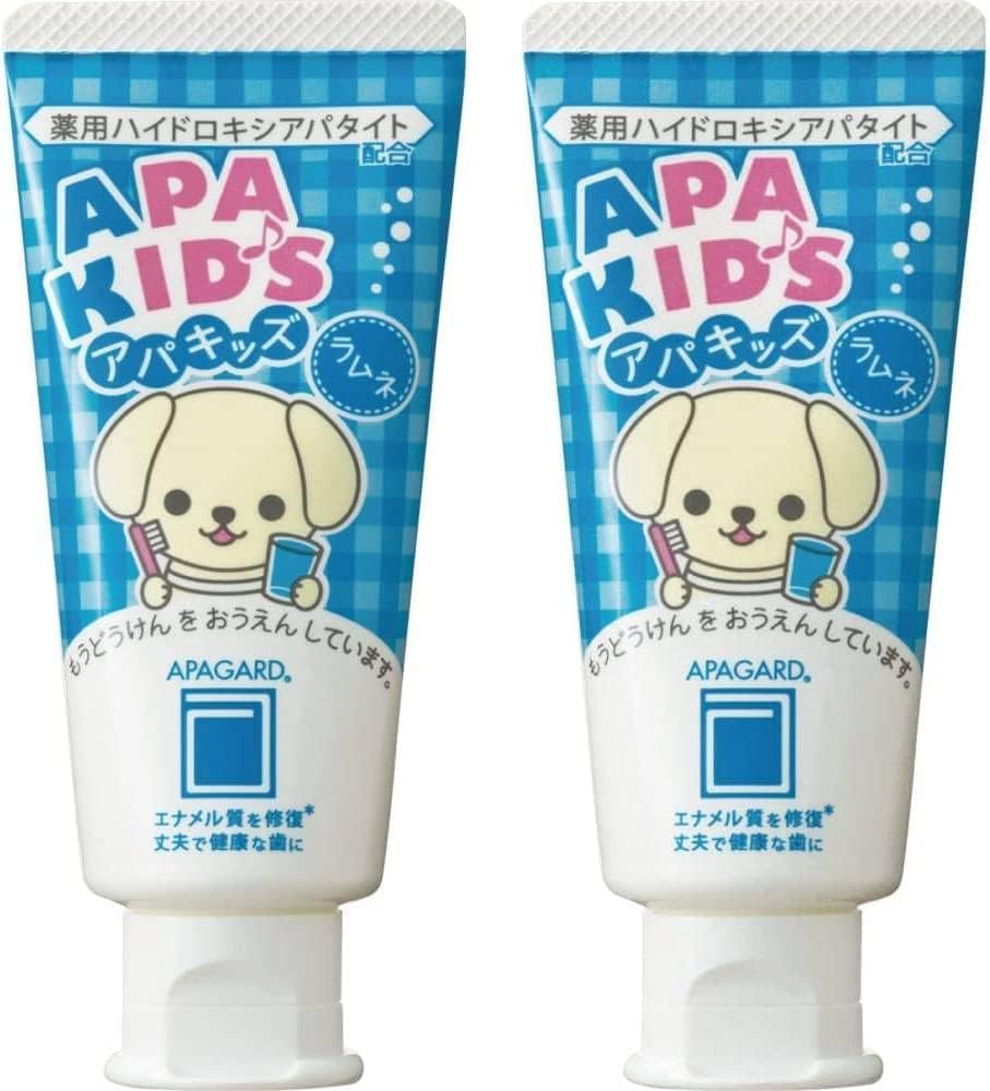 Photo 1 of Apa-Kids toothpaste 60g | the first nanohydroxyapatite remineralizing toothpaste for kids (set of 2) .pack