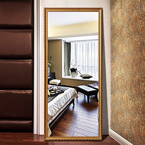 Alice Solid Wood Frame Full Length Floor Mirror Bedroom Dressing
