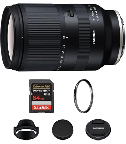 Amazon.com : Tamron 18-300mm F/3.5-6.3 Di III-A VC VXD Lens for