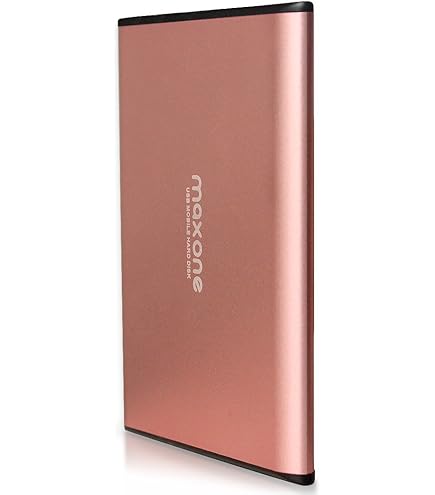 Aootek Disque Dur Externe 2To - 2,5 USB 3.0 ultrafin Design métallique