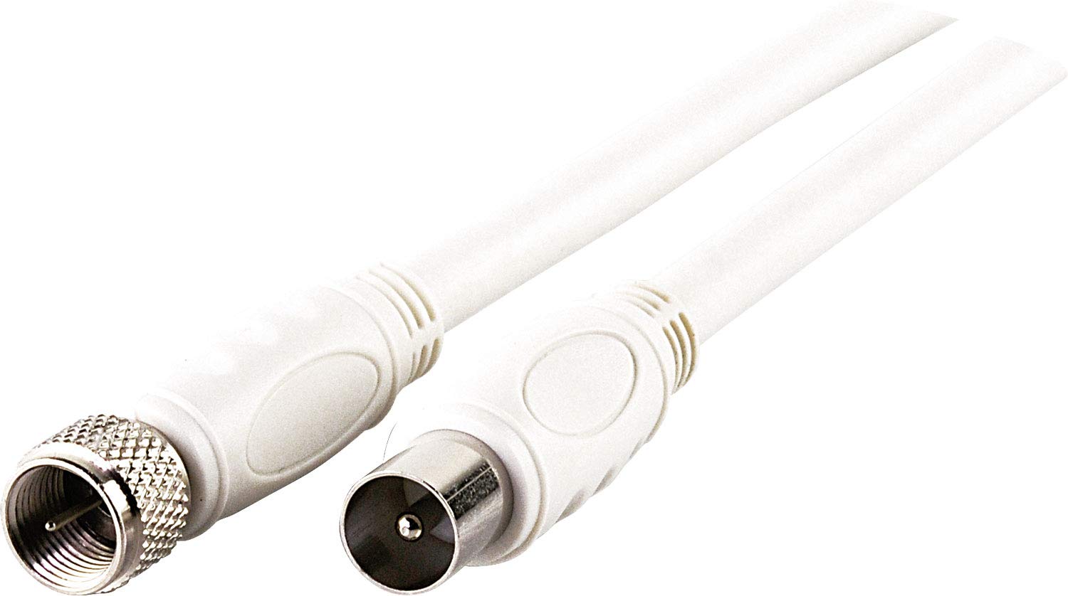Schwaiger KVCKHQ183532 Satellite cable 90 dB F/Iec-Male 3.0 M, White