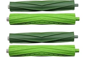 HUIAWAY 2 Set Replacement Parts Roller Brushes Compatible for iRobot Roomba E I and J Series, Brush Replacement for iRobot Roomba i3 i3+ i6 i6+ i7 i7+ i8 i8+Plus E5 E6 E7 j7 j7+ evo Vacuum Cleaner Accessories