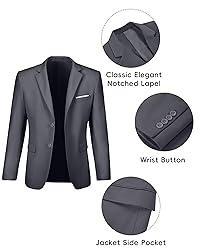 Men's Suits Slim Fit 2 Piece Men Suit Wedding Dress