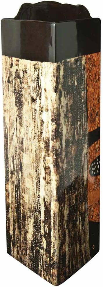 John Beswick 23 x 9 cm Klimt Three Ages of Women Silhouette d'art Vase, Multi-Colour - Image 3