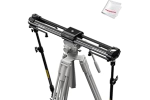 Zeapon Micro3 M1000 Double Distance Camera Slider, Travel Distance 42.13 inch Hellaflush Design 4KG-12KG Payload