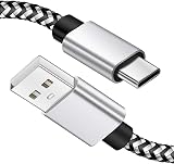Type C Charger 10 ft, USB C Cable Fast Charger Compatible with Galaxy S10, Nylon Braided Long USB C Charger Cord for Samsung Galaxy S9 S10 S8 Plus/Note9/8 A60 A50, Moto G, LG and other USB C Charger