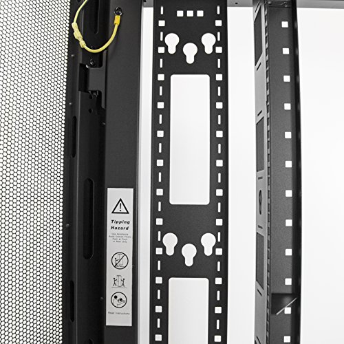 StarTech.com Server Rack Cabinet - 42U Rack - 37in Deep - Tool-Less - Network Rack - Computer Rack - Networking Cabinet