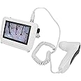 Asixxsix Skin Diagnosis Hair Analyzer, 5 Inch LCD Screen Digital Skin Detector Tester Hair Skin Analyzer Rechargeable Follicle Facial Skin Oil Magnifying Tester