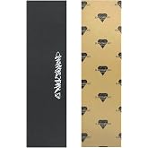 Black Diamond Sheet of Skateboard Grip Tape 9" x 33" (Black/White)