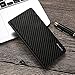 For Samsung Galaxy J5 2017 Case,L-FADNUT Premium Carbon Fiber Lines Flip PU Leather Case,Magnetic Closure with Stand Wallet Card Slot Protective Bumper Silicone Cover Black