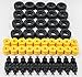 LEGO New 30.4 X 14 Tire, Wheel and Technic Axles Bulk Lot - 50 Pieces Total