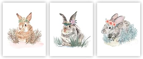 bunny decor for nursery