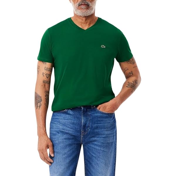 Distribuidora 1925 Gildan Camiseta Ultra Cotton Para Hombre, Verde Militar, M Camiseta Manga Larga Hombre Verde
