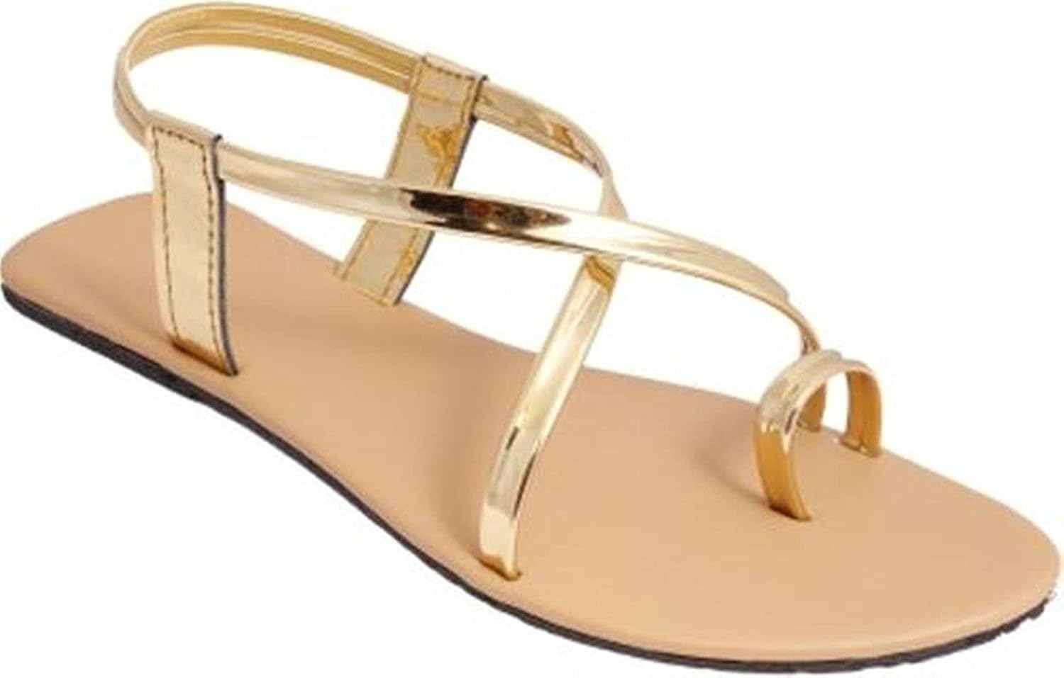 red choice collection women's & girls strap flat sandel combo 4