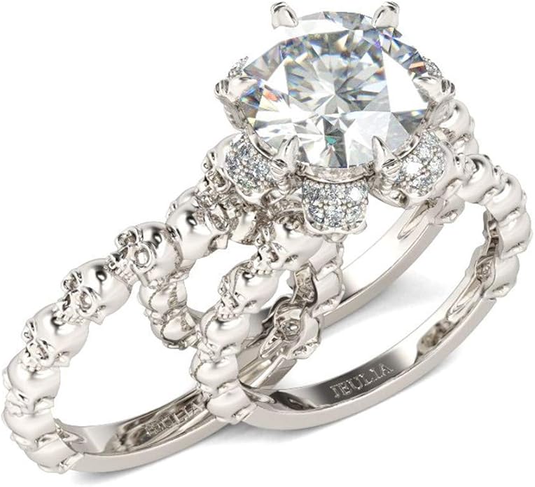 Jeulia 8.4 Carat Interchangeable Wedding Ring