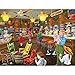 Bits and Pieces - 300 Large Piece Jigsaw Puzzle for Adults - Ice Cream's Good Old Days - 300 pc Small Town Store Jigsaw by Artist Joseph Burgess