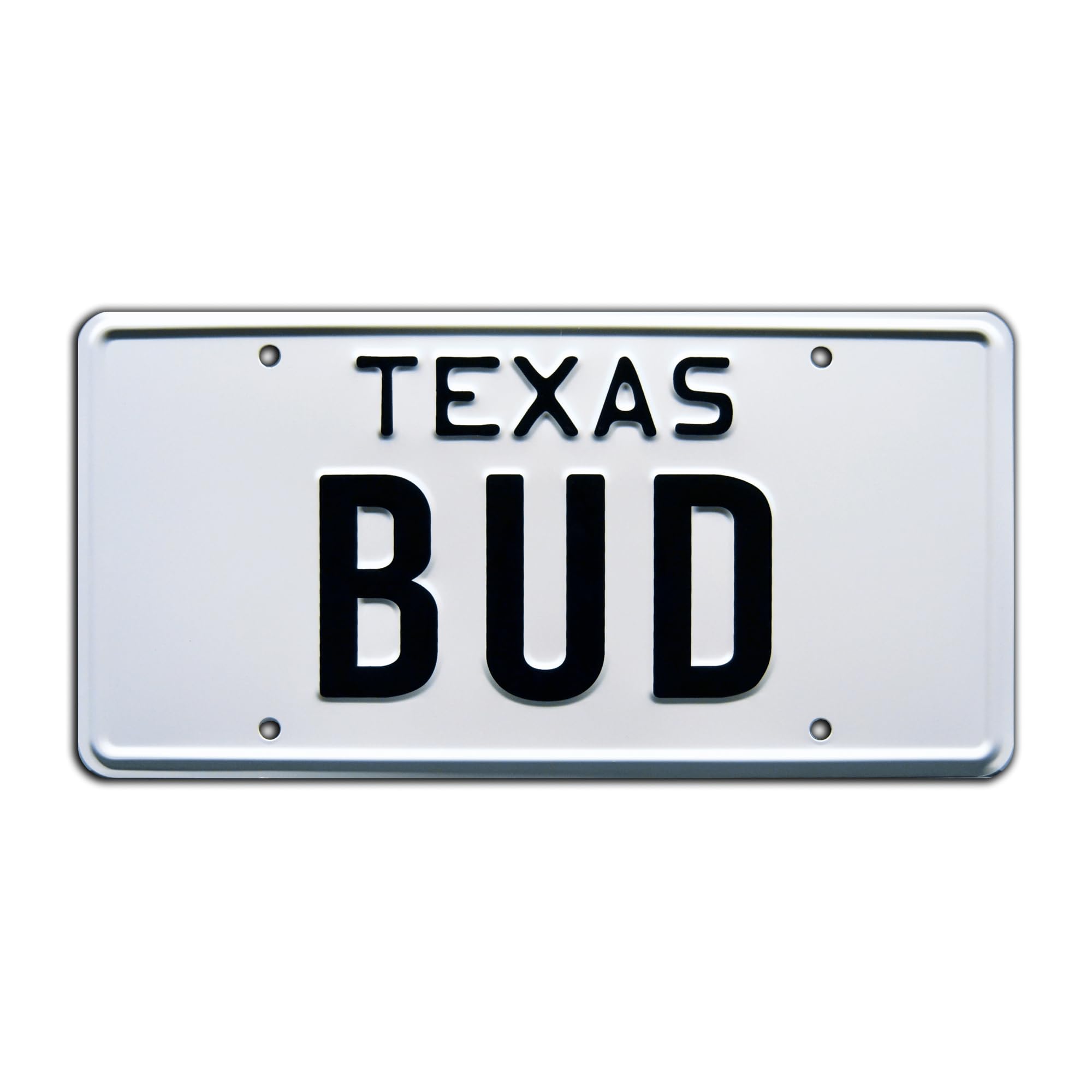 Urban Cowboy | BUD | Metal Stamped License Plate