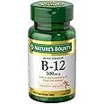 Nature's Bounty Vitamin B-12 500 mcg Microlozenges 100 ea (Pack of 6)