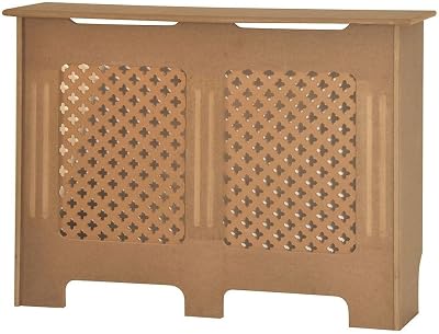 Vida Designs Oxford Radiator Cover Unfinished Medium H81.7 W112 D19cm