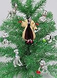 Disney 101 Dalmatians Christmas Tree Ornament Set Featuring Cruella De Vil, Pongo, Perdita, Lucky, Rolly, Patch and Penny
