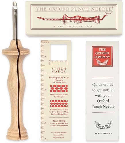 Amazon.com: The Oxford Punch Needle #10 (1/4 inch Loop) Fine Point