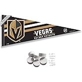 Vegas Golden Knights Pennant Flag and Wall Tack Pads Mounts