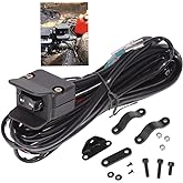 Anxingo ATV Winch Switch Handlebar Control Mini Rocker Switch - All Winches Replacement 12V ATV UTV Winch Rocker Switch