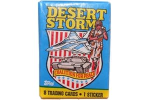 ANTICURIA 1991 Pack of Desert Storm Coalition for Peace Topps Gulf War Trading Cards