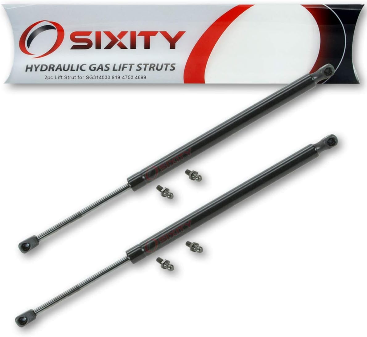 Qty 2 4782 Liftgate Lift Supports Prop Rod Shock Gas Spring Replacement