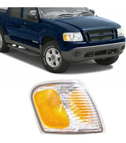 TYC Driver Side Turn Signal/Side Marker Light For 2002-2004 Ford Explorer - CAPA Certified, Replaces 1L2Z 13201 AA - View #6