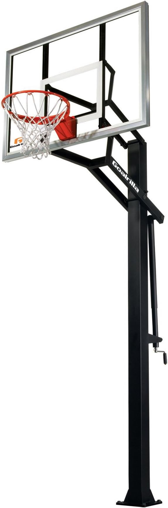 Goalrilla GS In-Ground Basketball Systems with Tempered Glass Backboard