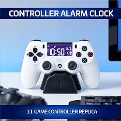 Paladone PlayStation Digital Alarm USB Reverse LCD