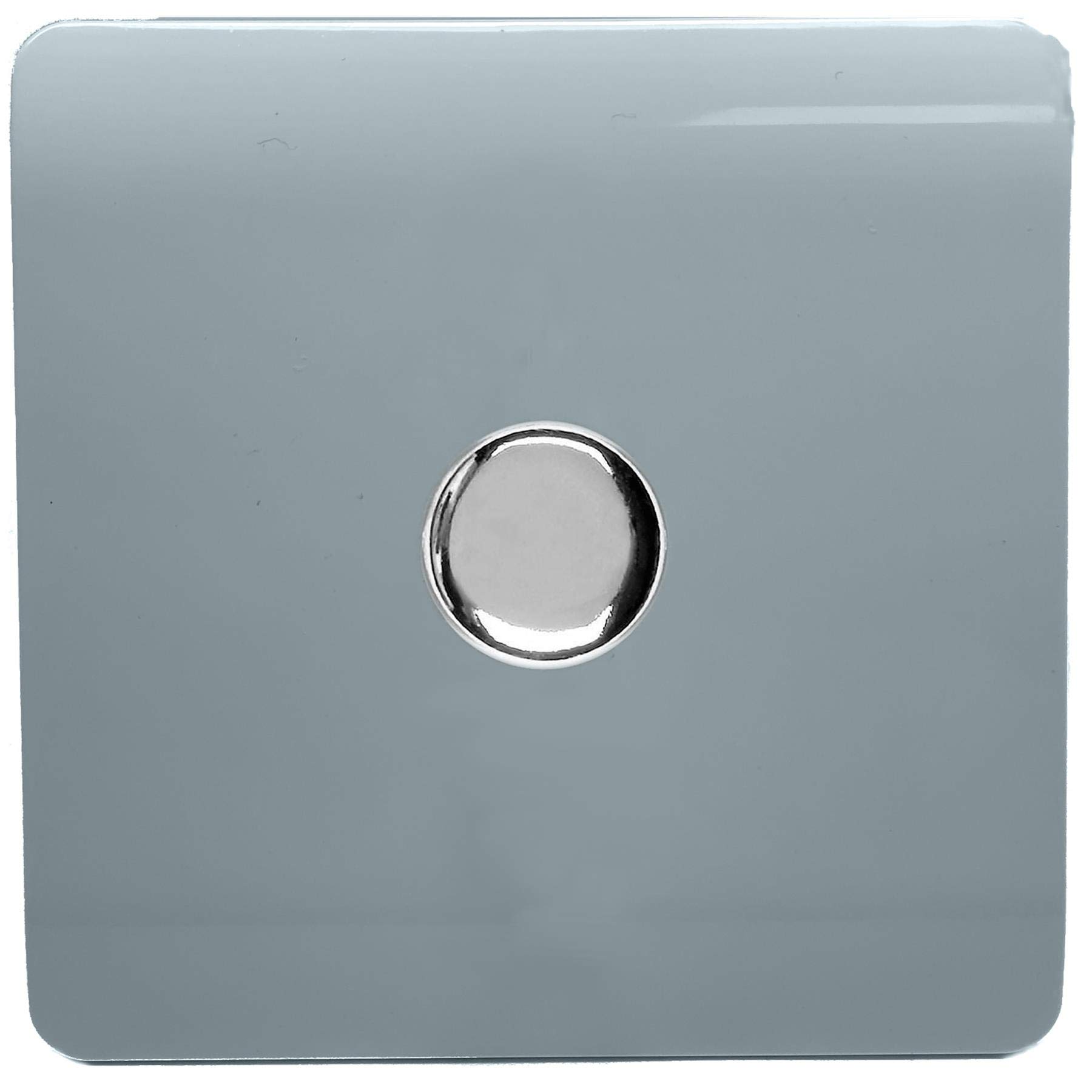 Trendi Artistic Modern Glossy Tactile 1 Gang 2 Way 120w LED Dimmer Switch