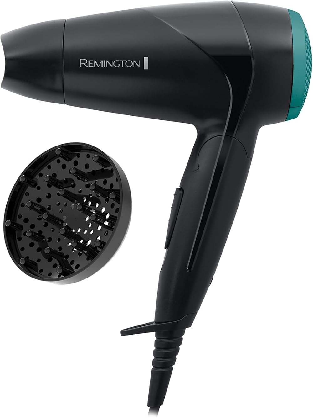 Remington Travel Hair Dryer D1500 Folding Handle 2000W with Diffuser